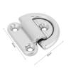 QANYEGN Marine Pad Eyes, Stainless Steel Pad Eyes, Folding Pad Eyes, for Yacht Motors, Marine Parts, Fixing Heavy Objects view 2