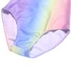 Arshiner Girls Gymnastics Leotards Ruffle Long Sleeve Shimmer Ballet Unitard Dancewear for 3-10 Years view 4