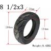 8.5 Inch Tires And Inner Tubes Set, 8 1/2X3 Non-Slip Rubber Tyre, Compatible with Electric Scooter Replacement Wheels view 4
