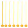 SRNSAEB 1m/ 1.2m/ 1.5m Tall Agility Training Poles, Highly Visible Stable Soccer Training Equipment with Removable Water and Sand Injection Base for Football Field (Color : Yellow-7, Size : 1m/3.3ft) view 1