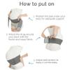 NeoTech Care Adjustable Maternity Belt - Light and Breathable Pregnancy Belly Support Band for Pregnant Women (Grey, Extra Large Size) view 3
