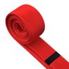 Branduce Men's Red Ties Skinny Ties For Men Solid Pure Color 1.58" (4CM) Plain Slim Necktie (TA07-01) view 3