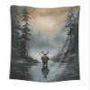 CAPITUNEISKINEPA Multi-Adventure Blanket - Superb Fishing and Hunting Gifts, Extraordinary Hunting Novelty Gifts - Fishing Solves Most of My Problem Hunting Solves The Rest 60" x 80" view 1