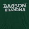 Babson College Official Grandma Unisex Adult Pull-Over Hoodie, Hunter Green, 2X-Large view 2