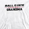 Ball State University Official Grandma Unisex Adult Pull-Over Hoodie, White, 2X-Large view 2