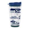 Rico Industries NFL Football Seattle Seahawks Double Wall 16oz Tritan Tumbler view 1