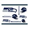 Rico Industries NFL Football Seattle Seahawks Double Wall 16oz Tritan Tumbler view 2