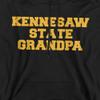 Kennesaw State University Official Grandpa Unisex Adult Pull-Over, Black, S view 2
