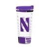Rico Industries NCAA Northwestern Wildcats Double Wall 20oz Tritan Tumbler view 1