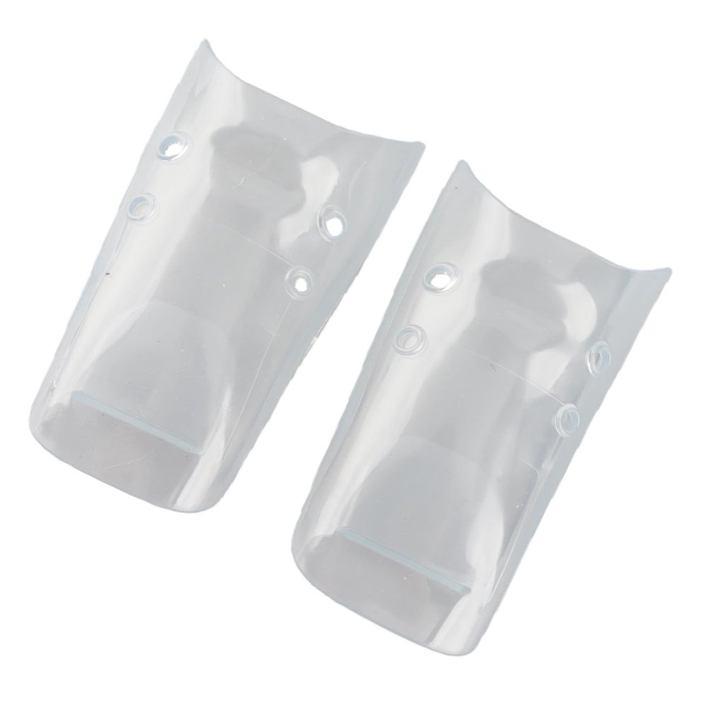 Barber Shoe Covers Hair Proof Reusable Shoe Protectors for Hair Salon Thick Translucent Silicone Non Slip Flexible Fit Clear 1 Pair