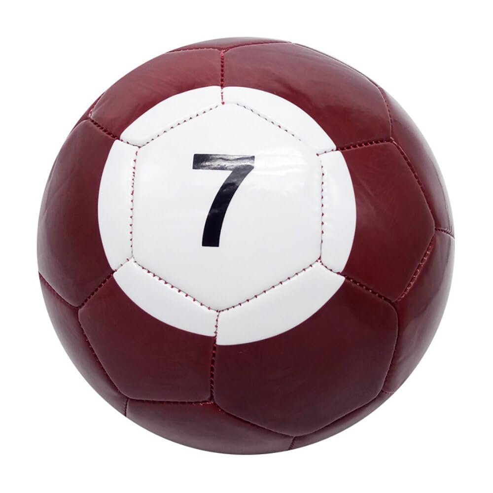 #4 Billiard Soccer Ball Gaint Snookball Snook Ball Snooker Street Soccer Ball Game Huge Billiards Pool Football Sport Toy Poolball Number 7