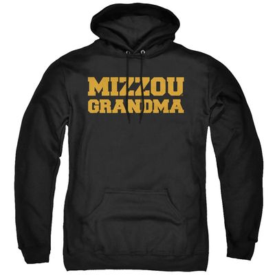 University of Missouri Official Grandma Unisex Adult Pull-Over Hoodie, Black, Large