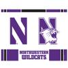 Rico Industries NCAA Northwestern Wildcats Double Wall 16oz Tritan Tumbler view 2