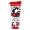 Rico Industries NCAA Northern Illinois Huskies Double Wall 16oz Tritan Tumbler view 1
