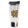 Rico Industries NCAA Kennesaw State Owls Double Wall 20oz Tritan Tumbler view 1