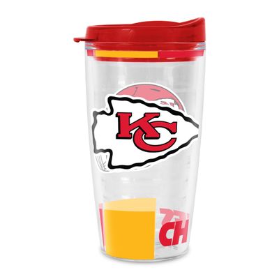 Rico Industries NFL Football Kansas City Chiefs Double Wall 16oz Tritan Tumbler