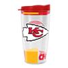Rico Industries NFL Football Kansas City Chiefs Double Wall 16oz Tritan Tumbler view 1
