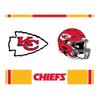 Rico Industries NFL Football Kansas City Chiefs Double Wall 16oz Tritan Tumbler view 2