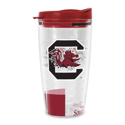 Rico Industries NCAA South Carolina Gamecocks Double Wall 16oz Tritan Tumbler