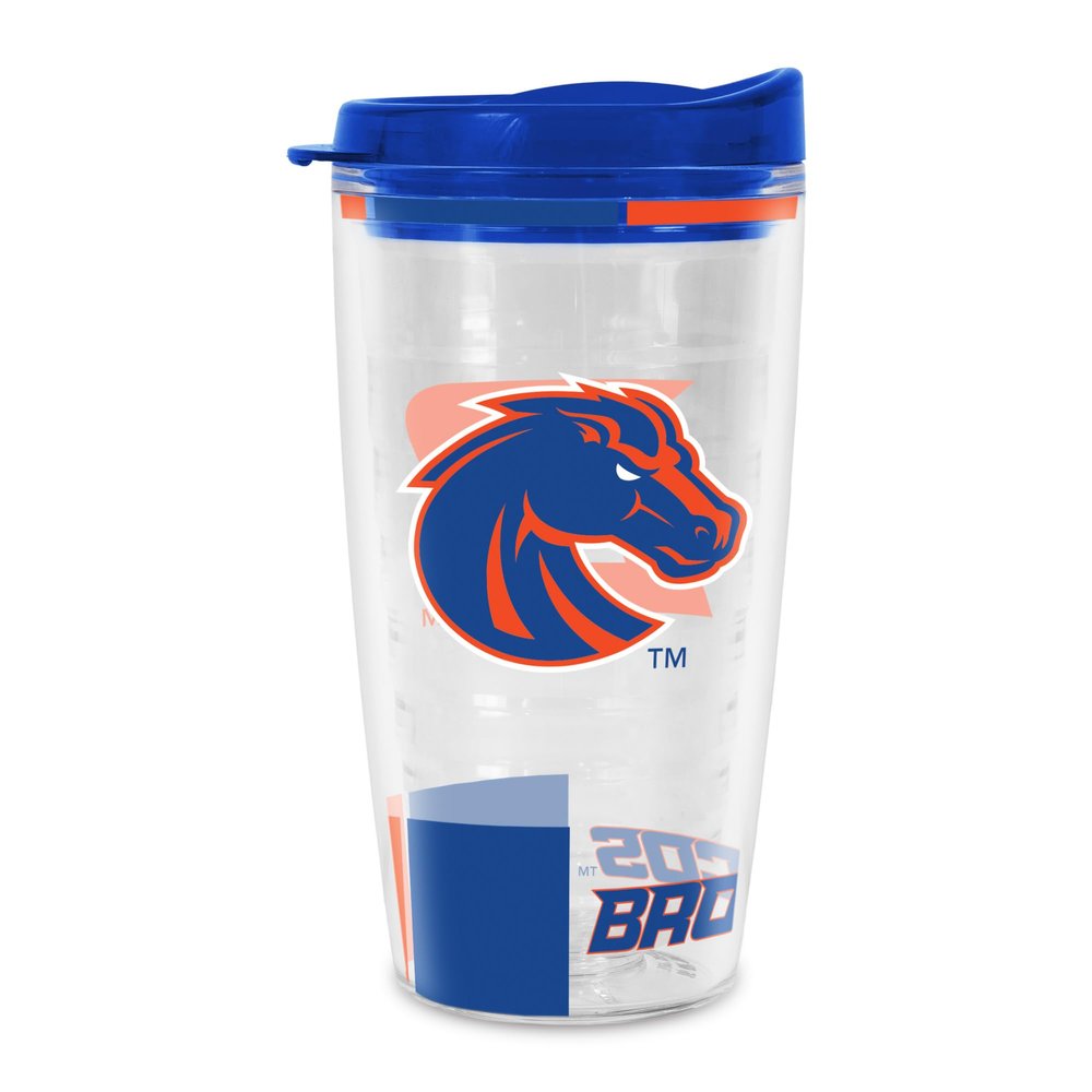 Rico Industries NCAA Boise State Broncos Double Wall 16oz Tritan Tumbler