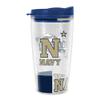 Rico Industries NCAA Naval Academy Midshipmen Double Wall 16oz Tritan Tumbler view 1