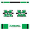 Rico Industries NCAA Marshall Thundering Herd Double Wall 20oz Tritan Tumbler view 2
