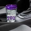 Rico Industries NCAA TCU Horned Frogs Double Wall 20oz Tritan Tumbler view 4