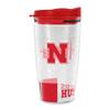 Rico Industries NCAA Nebraska Cornhuskers Double Wall 16oz Tritan Tumbler view 1