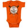 Take Me Out to The Ball Game Baby Apparel for BAL Baseball Fans (NB-18M) (Orange Onesie, 18 Months) view 1