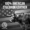 1791 Gunleather 38 Special Holster for J Frame and Snub Nose Revolvers, Tuckable IWB Leather Revolver Holster fit Taurus 856, Ruger LCR, S&W Bodyguard, 637, 638, 642 airweight view 4