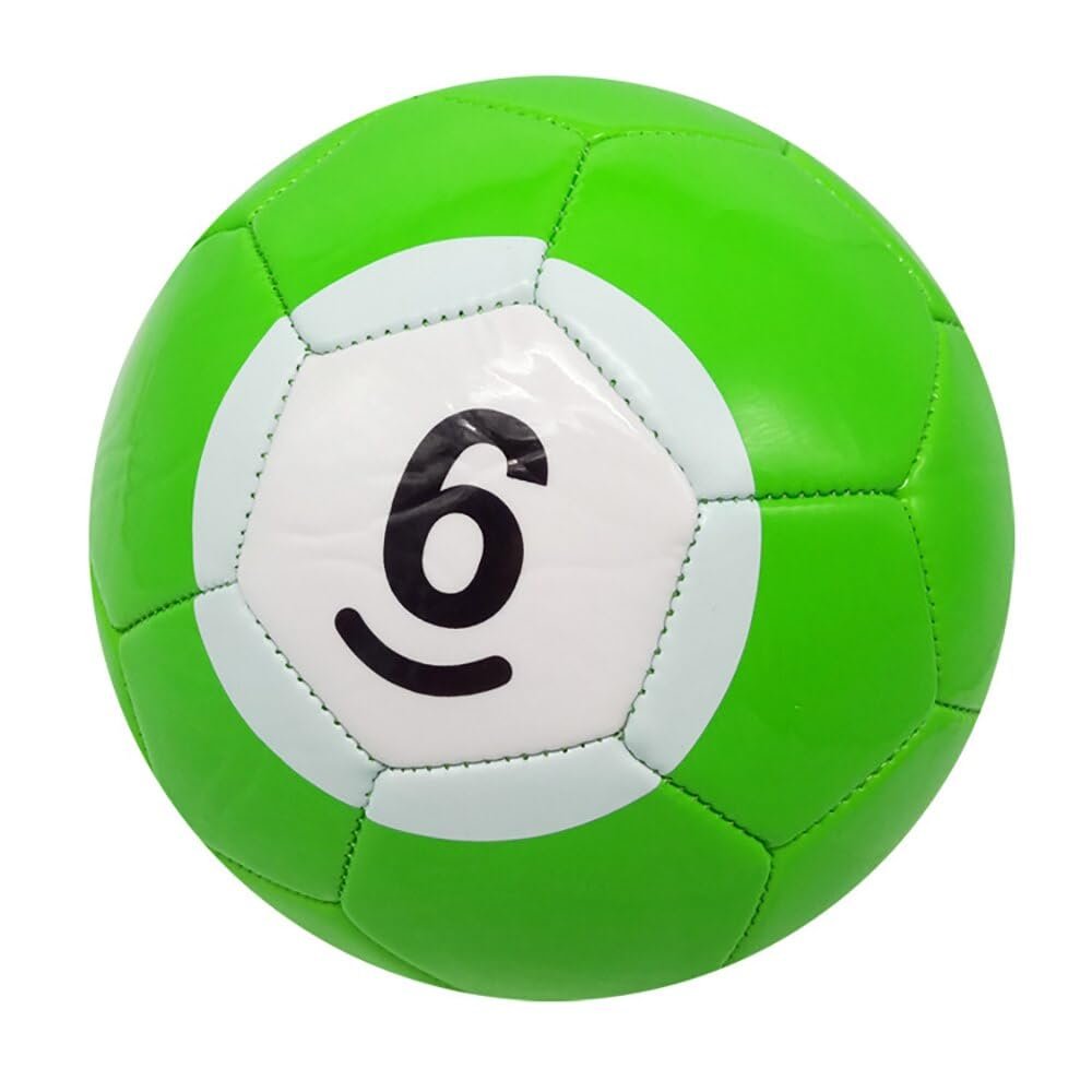 #4 Billiard Soccer Ball Gaint Snookball Snook Ball Snooker Street Soccer Ball Game Huge Billiards Pool Football Sport Toy Poolball Number 6