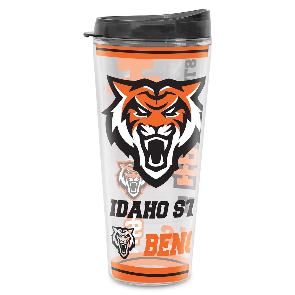 Rico Industries NCAA Idaho State Bengals Double Wall 20oz Tritan Tumbler