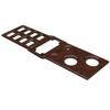 Boat Blank Switch Panel 7202593 | 619 VS Woodgrain view 2
