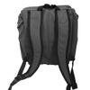 Gray Cornhole Backpack with ACE Patch | Holds Up to Six Cornhole Bag Sets (Up to 24 Bags) | Includes 2 Side Pockets, 2 Phone Holders, 2 Straps, Headphone Passthrough Ports view 4