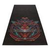 PIG Color Burst Design Self-Sticking Dart Mat  Official Soft & Steel Tip Throwlines - Black  3 x 10  PM70146 view 2