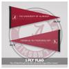 AGAS NCAA Alabama University Crimson Tide Where Legends Are Made Pennant - 12x30 inch - 1" Stick Sleeve - Mini Alabama Collegiate Acrylic Felt Pennant view 2