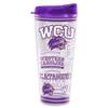 Rico Industries NCAA Western Carolina Catamounts Double Wall 16oz Tritan Tumbler view 1