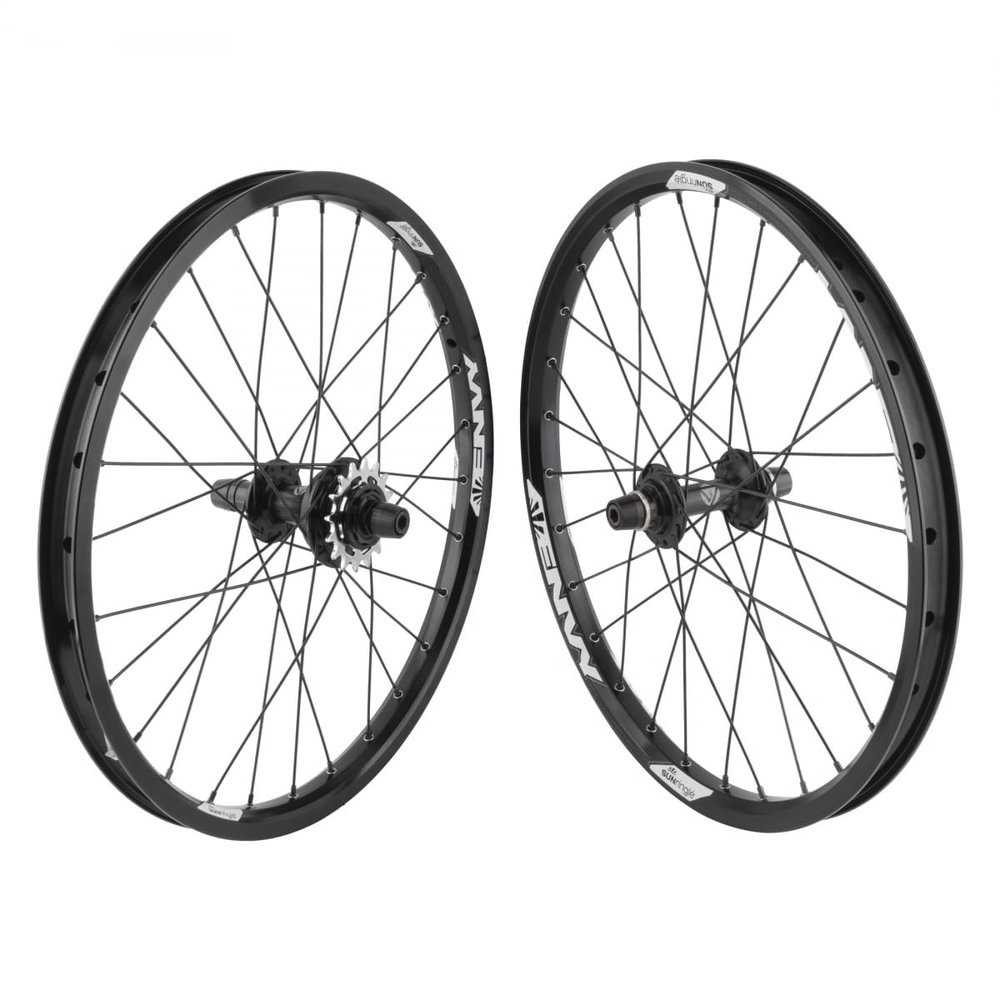 Wheel Master 20in Alloy BMX 20in Set Sun Envy Rim