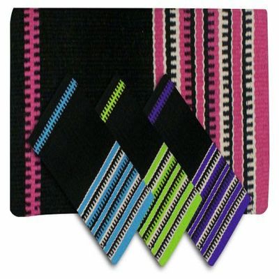 32" x 64" Wool Saddle Blanket w/Zipper Design