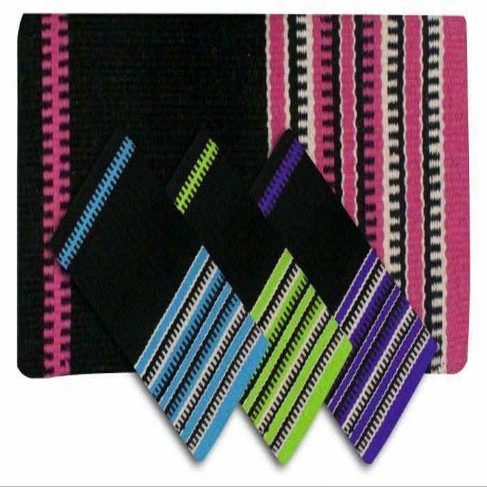 32" x 64" Wool Saddle Blanket w/Zipper Design