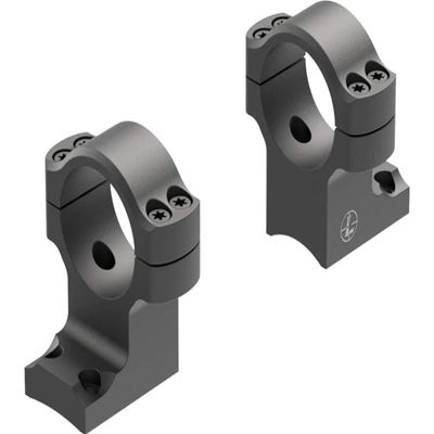 Leupold 2-Piece Backcountry Scope Mount 1" Rings Tikka T3, T3x Matte Black Medium