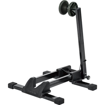 Topeak Lineup Stand Max  Heavy-Duty Folding, for Bike Display, Fits Road, MTB & eBikes, Adjustable Roller for 20mm3.25" Tires, Spring-Loaded Rear Wheel Support