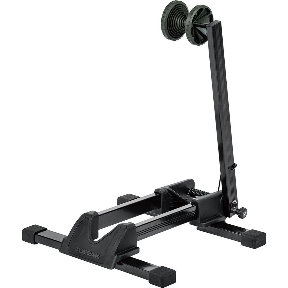 Topeak Lineup Stand Max Heavy-Duty Folding, for Bike Display, Fits Road, MTB & eBikes, Adjustable Roller for 20mm3.25" Tires, Spring-Loaded Rear Wheel Support