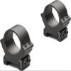 Leupold PRW2 Weaver 1" Scope Rings Matte Black Low view 1