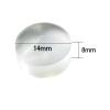 Tachiuwa 2X Pool Cue Tip Break Jump Tip Replacement Pool Tip Billiard Cue Head view 3