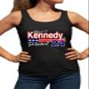 Medium Black Women Fitted Robert F Kennedy Jr. for President 2024 Sleeveless Tank Top T-Shirt view 2