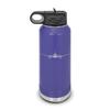 RDW 757 Water Bottle 32 oz - Laser Engraved w/Flip Top Removable Straw - Polar Camel - Stainless Steel - Vacuum Insulated - Double Walled - Drinkware Bottles - Airliner - Purple view 1