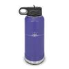 RDW Citation X Water Bottle 32 oz - Laser Engraved w/Flip Top Removable Straw - Polar Camel - Stainless Steel - Vacuum Insulated - Double Walled - Drinkware Bottles - Business Jet - Purple view 1