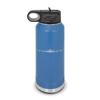 RDW 707 Water Bottle 32 oz - Laser Engraved w/Flip Top Removable Straw - Polar Camel - Stainless Steel - Vacuum Insulated - Double Walled - Drinkware Bottles - Airliner - Blue view 1