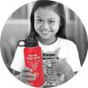 RDW A340 Water Bottle 32 oz - Laser Engraved w/Flip Top Removable Straw - Polar Camel - Stainless Steel - Vacuum Insulated - Double Walled - Drinkware Bottles - Airliner Passenger - Gray view 3